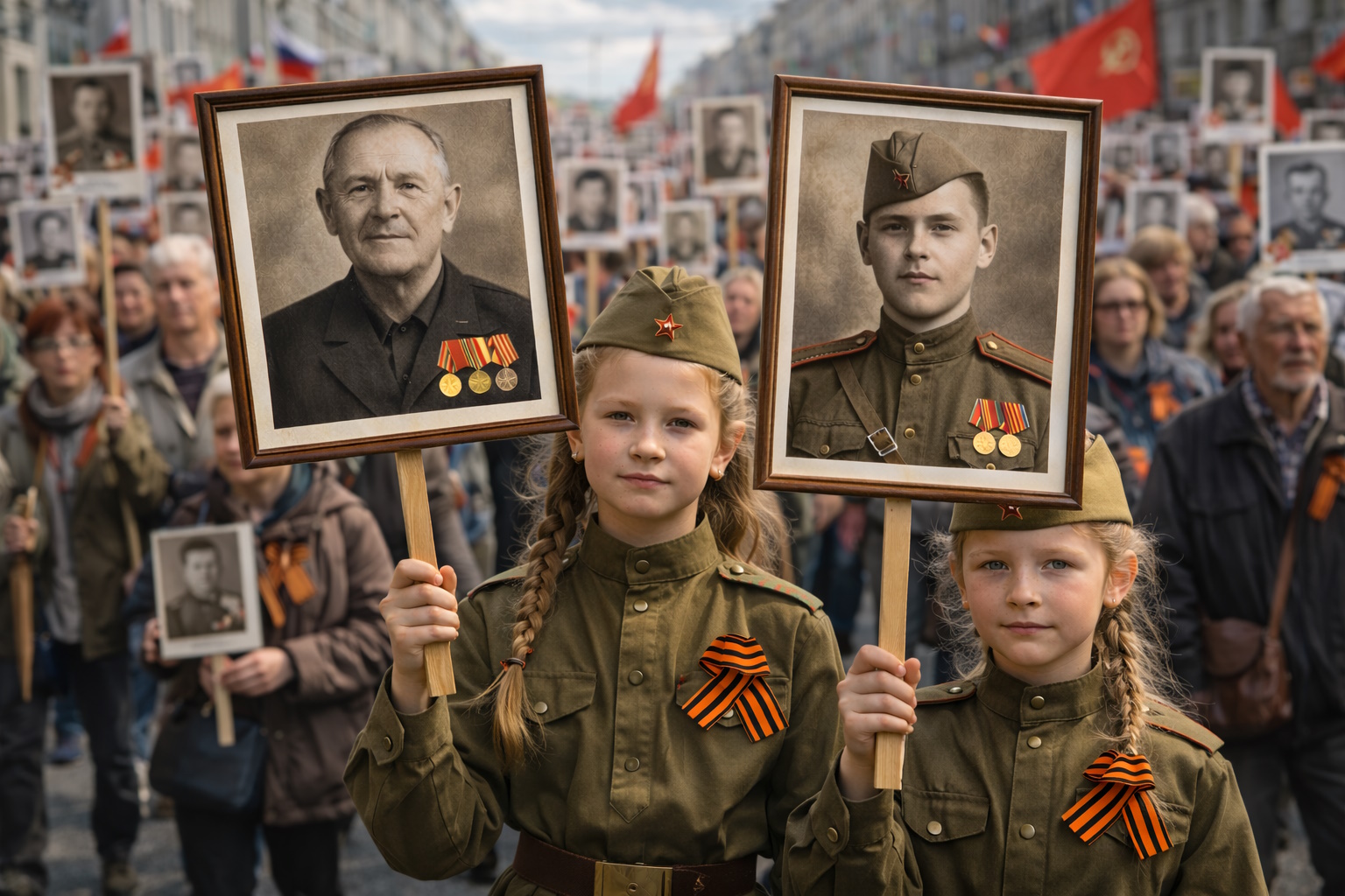 Как создать портрет для Бессмертного полка в Ульяновске